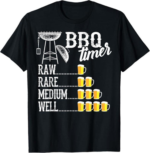 100% Cotton Funny BBQ Art For Men Women Grilling Meat Smoking Barbecue T-Shirtstyle{n002}2 Shirt Hoodie Sweatshirt
