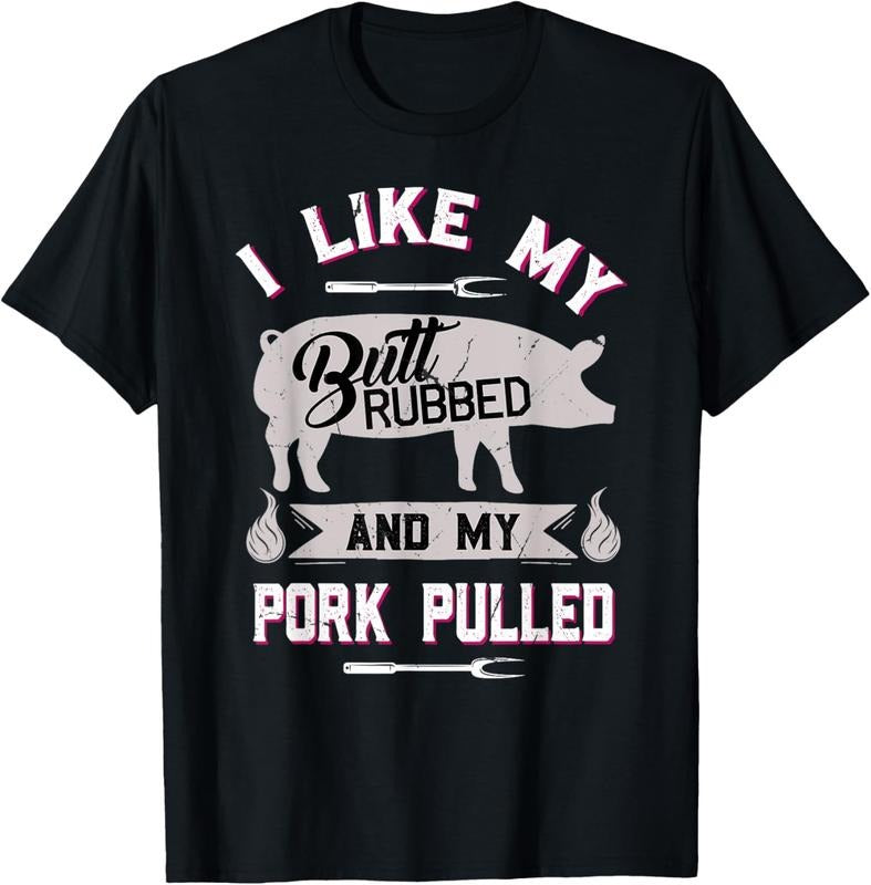 100% Cotton Funny BBQ Grilling Quote Pig Pulled Pork T-Shirt Hoodie, Sweatshirt | PrintMintTees.com