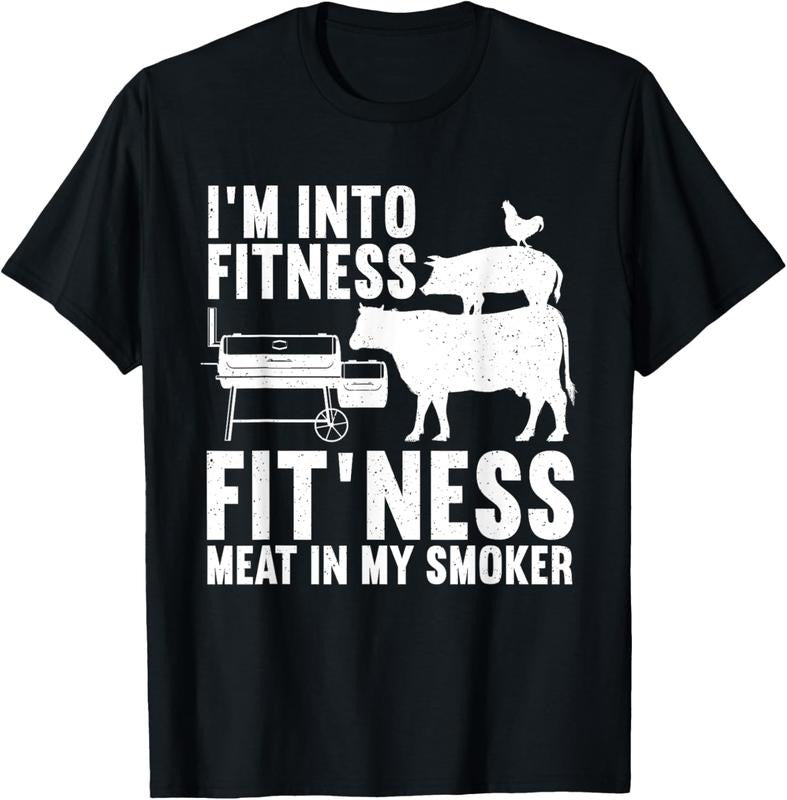 100% Cotton Funny BBQ Meat Smoking Art For Men Women Barbeque Griller T-Shirt Hoodie, Sweatshirt | PrintMintTees.com