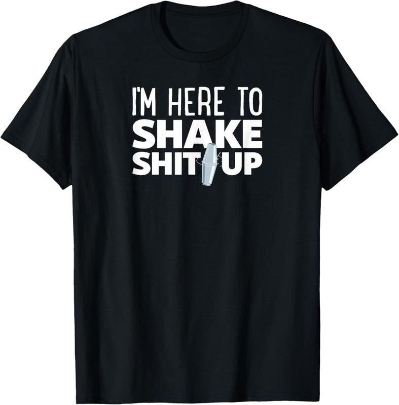 100% Cotton Funny Bartender T-Shirt Gift for Bartender T-Shirt Hoodie, Sweatshirt | PrintMintTees.com