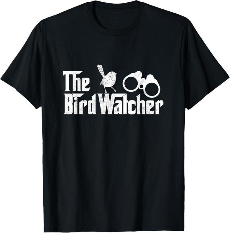 100% Cotton Funny Bird Watcher Gift BirdWatching Tee For Birders T-Shirt Hoodie Sweatshirt | PrintMintTees.com