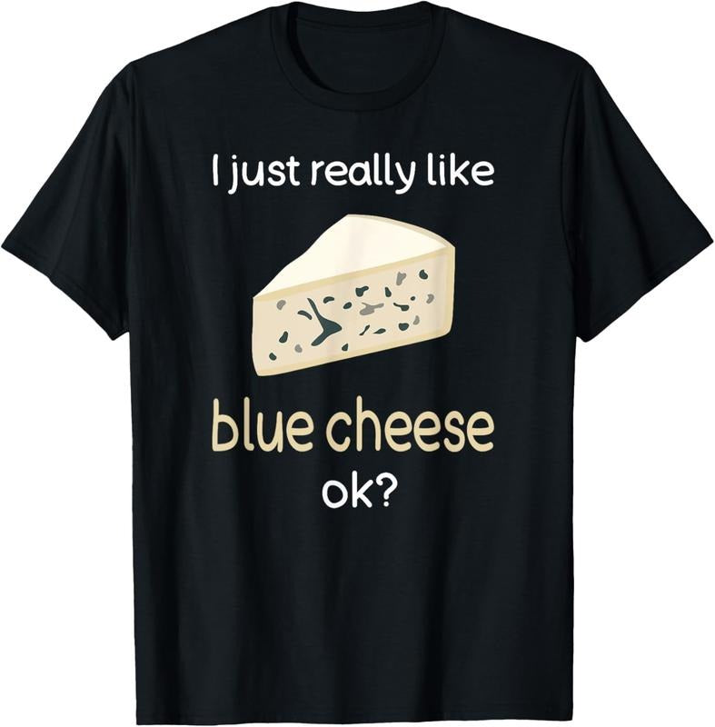 100% Cotton Funny Blue Cheese Lover Shirt Blue Cheese T-Shirt Hoodie, Sweatshirt | PrintMintTees.com