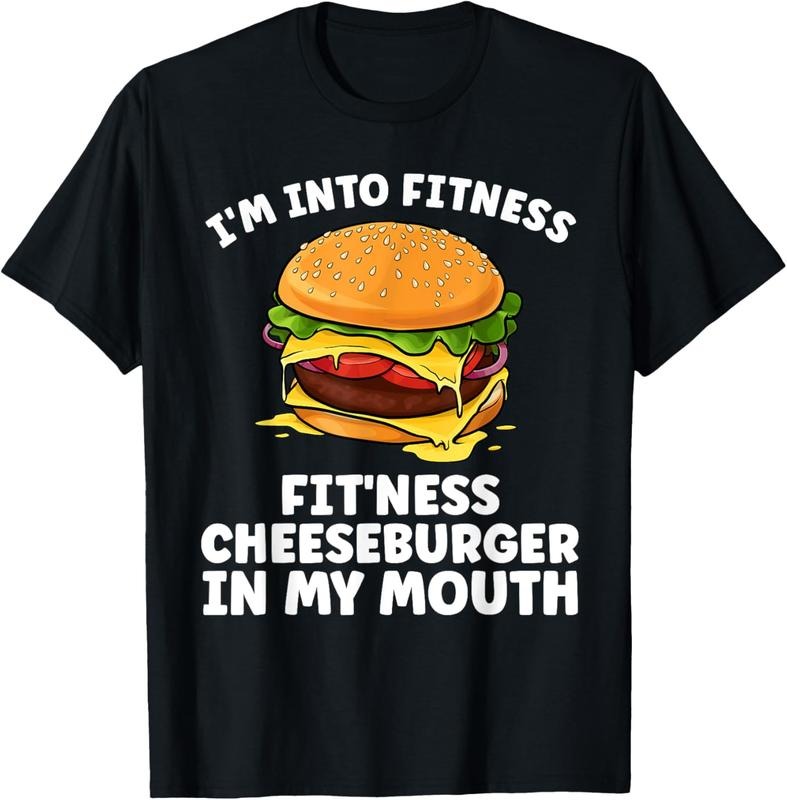 100% Cotton Funny Cheeseburger Burger Hamburger Lover T-Shirts, Hoodie, Sweatshirt