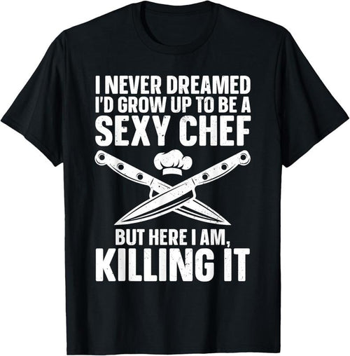100% Cotton Funny Chef Design For Men Women Cooking Culinary Cook Chef T-Shirt Hoodie, Sweatshirt | PrintMintTees.com