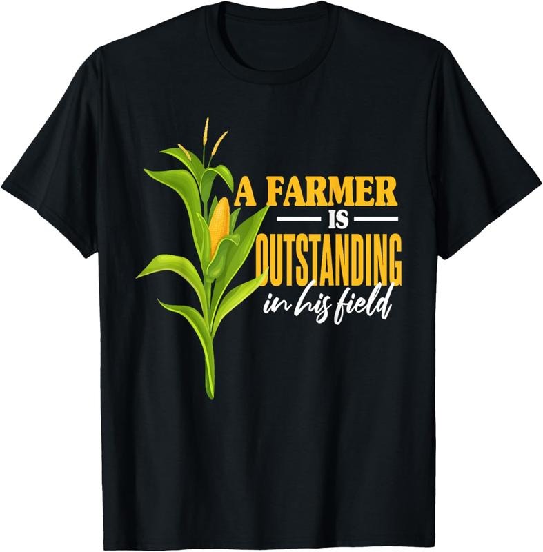 100% Cotton Funny Corn Farmer Farming Corn Cob Crop T-Shirts, Hoodie, Sweatshirt
