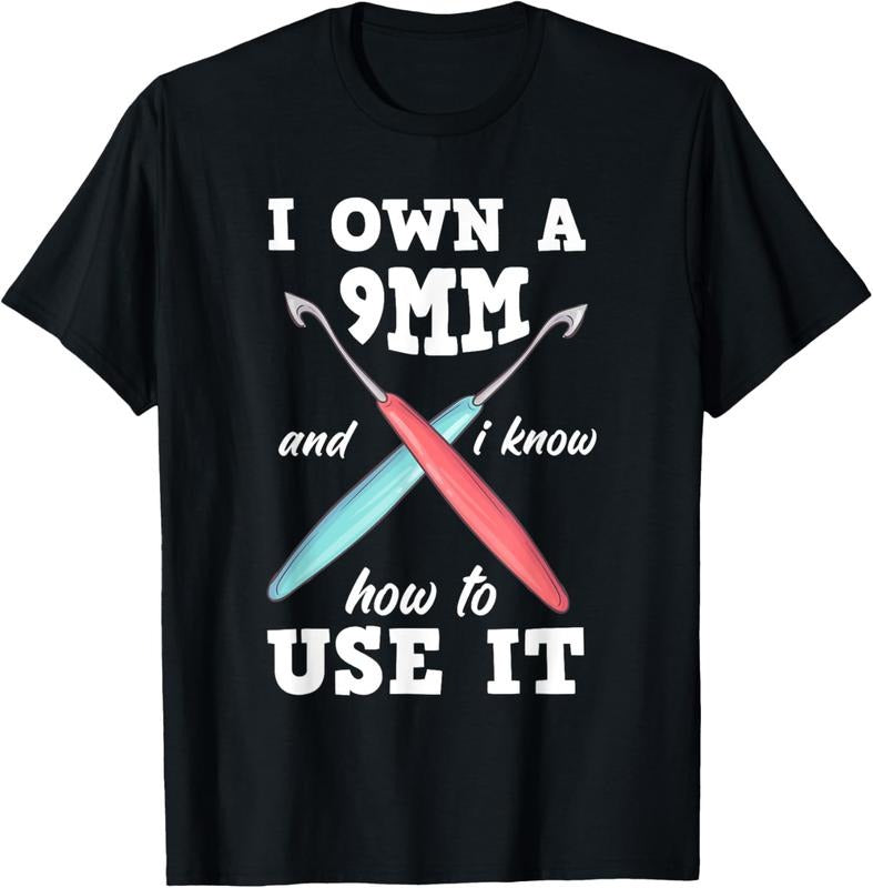 100% Cotton Funny Crocheting Crochet T-Shirt Hoodie, Sweatshirt | PrintMintTees.com