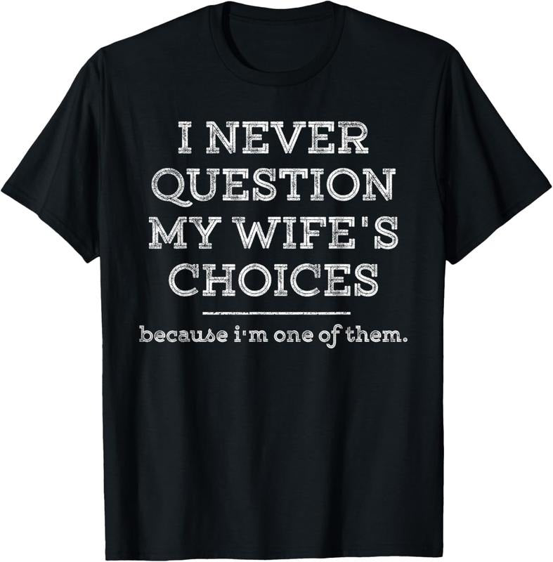 100% Cotton Funny Dad Joke Quote Gift Shirt for Husband Father from Wife T-Shirt Hoodie, Sweatshirt | PrintMintTees.com