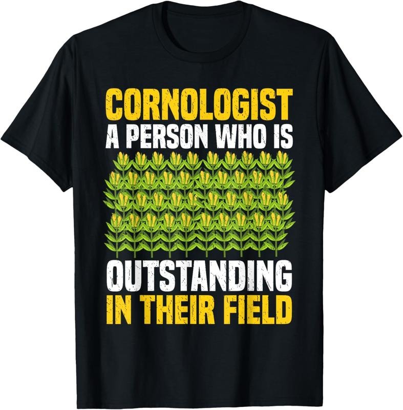 100% Cotton Funny Farming Corn Maize Cornologist T-Shirt Hoodie Sweatshirt | PrintMintTees.com
