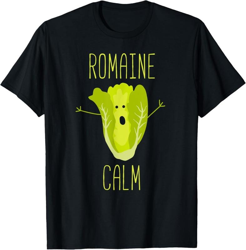 100% Cotton Funny Gardening Pun Romaine Calm Gardener T-Shirts, Hoodie, Sweatshirt