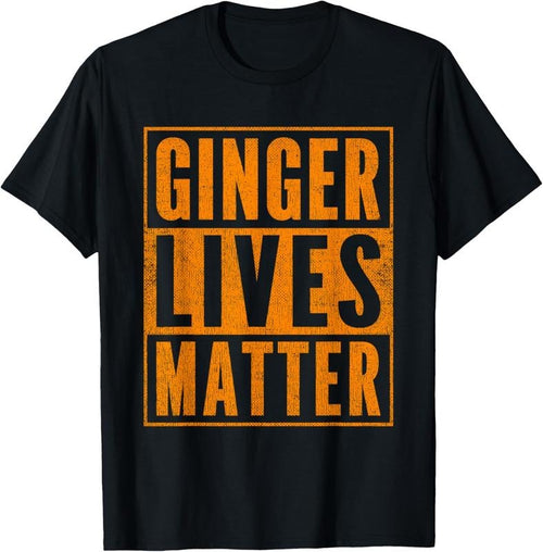 100% Cotton Funny Ginger Lives Matter Old School Graphic Redhead T-Shirt Hoodie, Sweatshirt | PrintMintTees.com