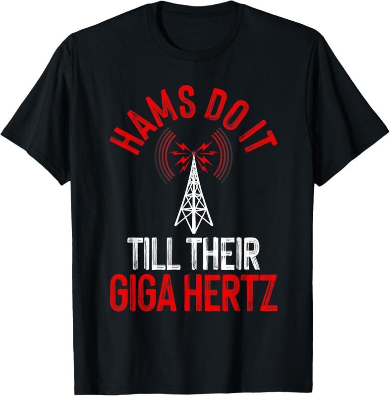 100% Cotton Funny Ham Radio Design For Men Women Ham Radio Operators T-Shirt Hoodie, Sweatshirt | PrintMintTees.com