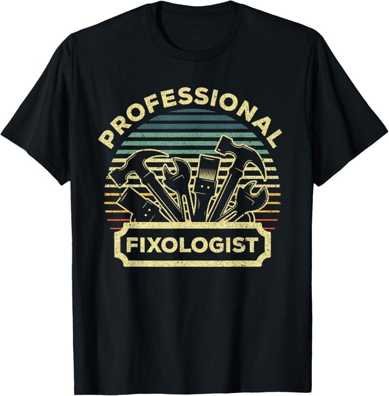 100% Cotton Funny Handyman For Men Women Dad Fixologist Carpenter Tools T-Shirt Hoodie, Sweatshirt | PrintMintTees.com