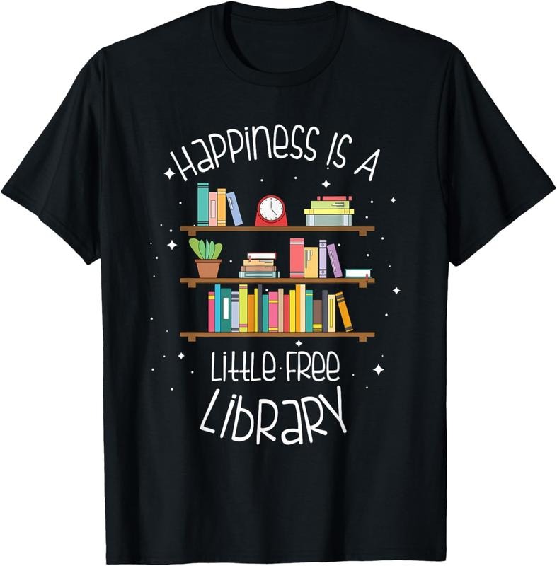 100% Cotton Funny Library Gift For Men Women Cool Little Free Library T-Shirt Hoodie, Sweatshirt | PrintMintTees.com