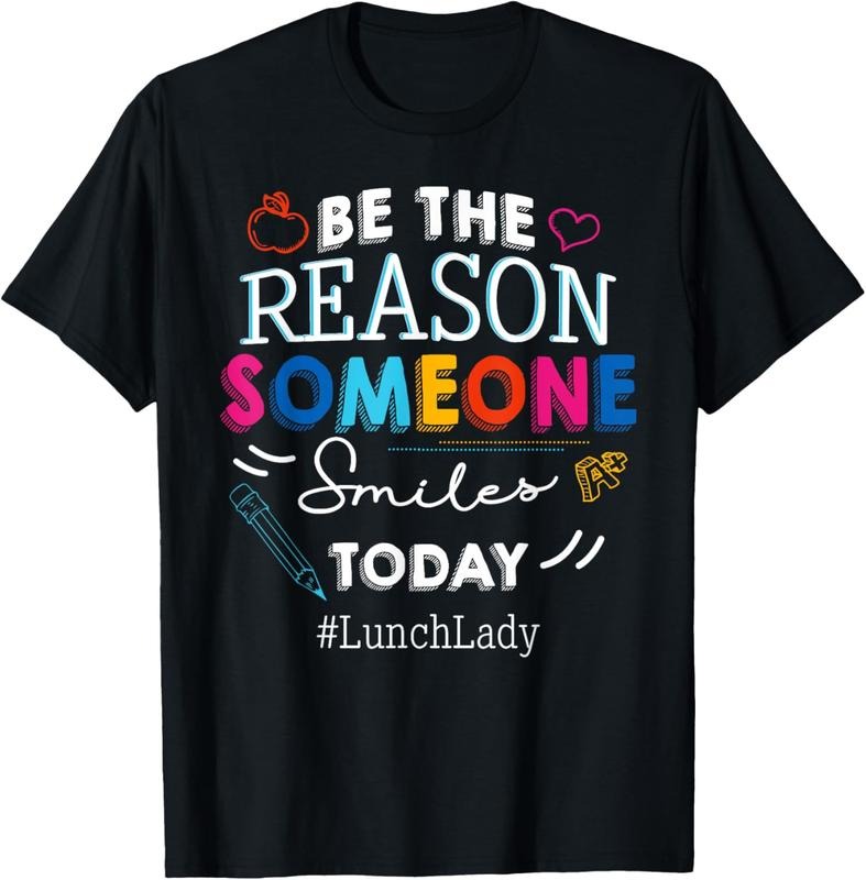 100% Cotton Funny Lunch Lady Appreciation Design T-Shirt Hoodie, Sweatshirt | PrintMintTees.com