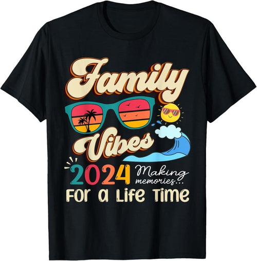 100% Cotton Funny Matching Family Reunion 2024 Making Memories Gifts T-Shirt Hoodie Sweatshirt | PrintMintTees.com