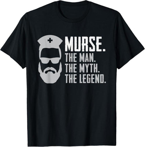 100% Cotton Funny Murse T-Shirt Male Nurse Shirt RN LPN CNA T-Shirt Hoodie, Sweatshirt | PrintMintTees.com