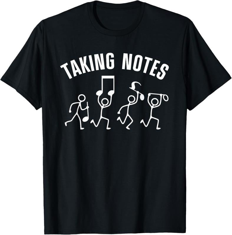 100% Cotton Funny Music Art Musical Note Gag Music Lover T-Shirts, Hoodie, Sweatshirt