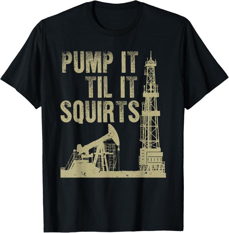 100% Cotton Funny Oil Field Art For Men Women Oilfield Plant Pump Lovers T-Shirt Hoodie Sweatshirt | PrintMintTees.com