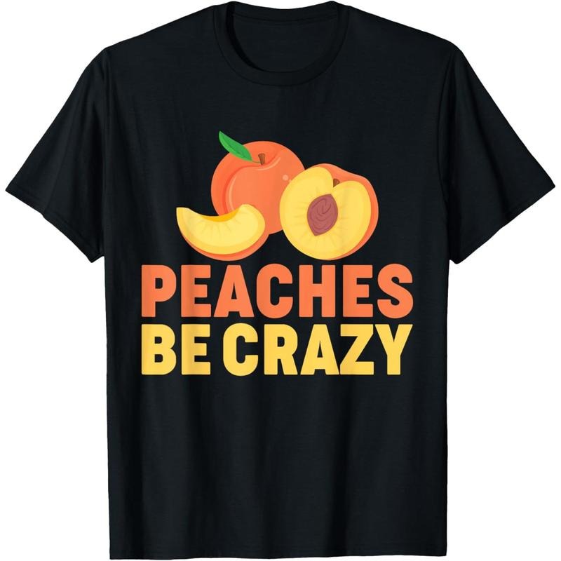 100% Cotton Funny Peach Pun Fruit Iced Tea T-Shirt Hoodie Sweatshirt | PrintMintTees.com