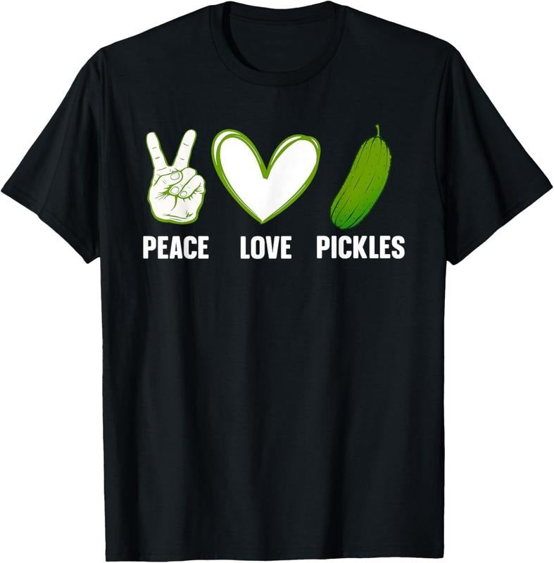 [100% Cotton]Funny Pickle Themed Design For Men Women Kids Pickle Lover T-Shirt Hoodie Sweatshirt | PrintMintTees.com