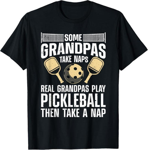 100% Cotton Funny Pickleball Design For Men Grandpa Pickleball Player T-Shirt Hoodie, Sweatshirt | PrintMintTees.com