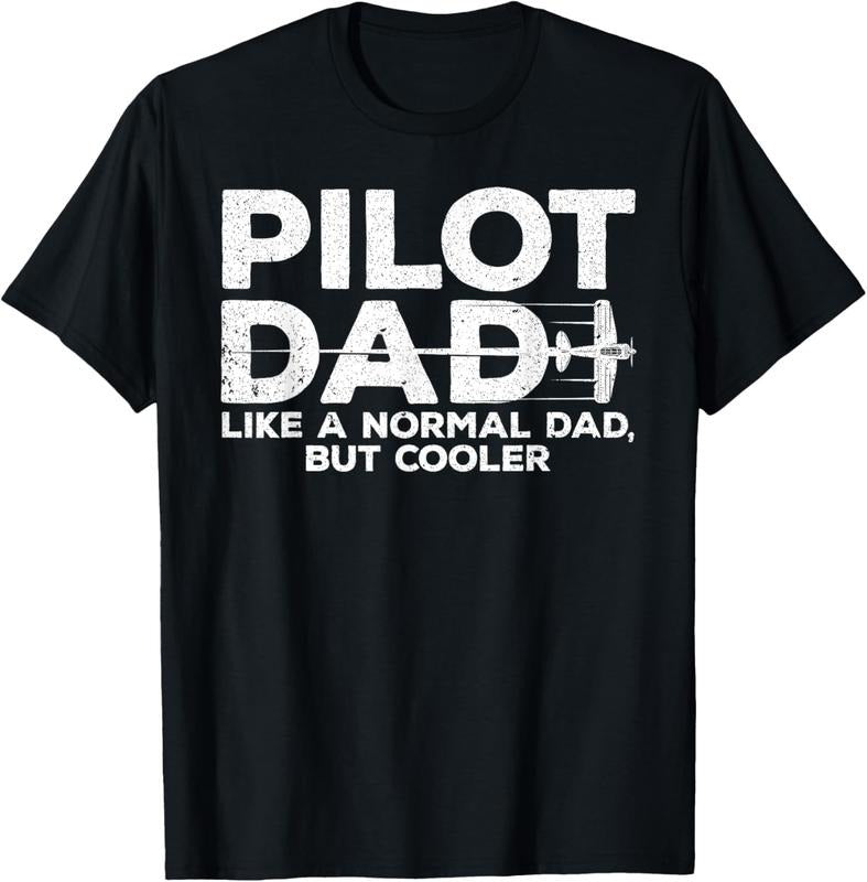 100% Cotton Funny Pilot Dad Art Father Aviation Airplane Pilot T-Shirts, Hoodie, Sweatshirt