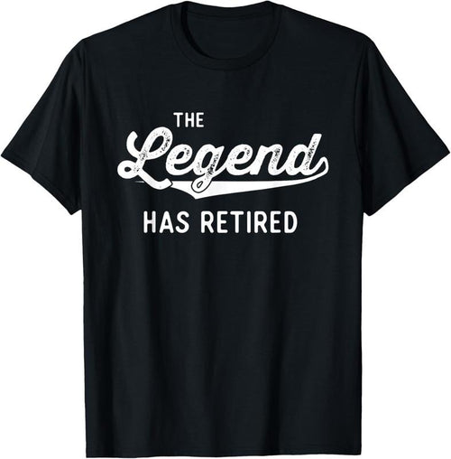 100% Cotton Funny Retirement Gifts Men Women The Legend Has Retired T-Shirt Hoodie Sweatshirt | PrintMintTees.com