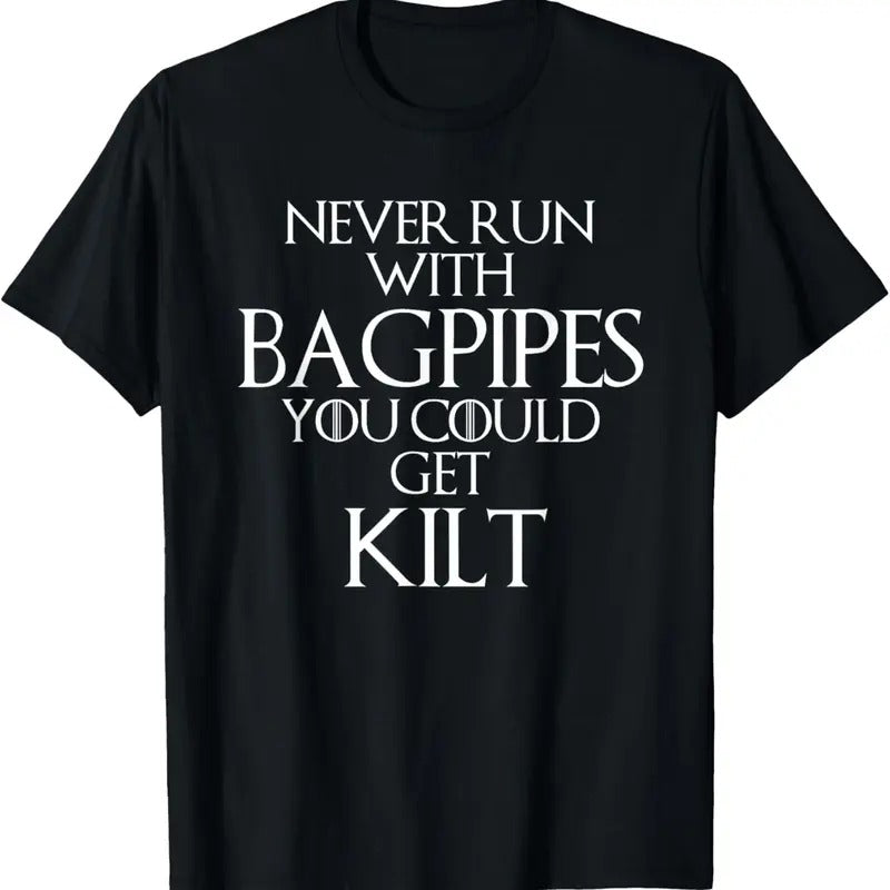 100% Cotton Funny Scottish Bagpipe Kilt Scotland Pride Gift T-Shirt Hoodie Sweatshirt | PrintMintTees.com