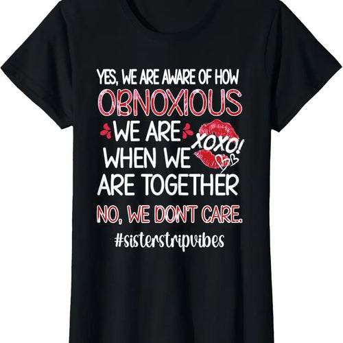 100% Cotton Funny Sisters Trip Vacation Travel Sisters Weekend T-Shirt Hoodie Sweatshirt | PrintMintTees.com