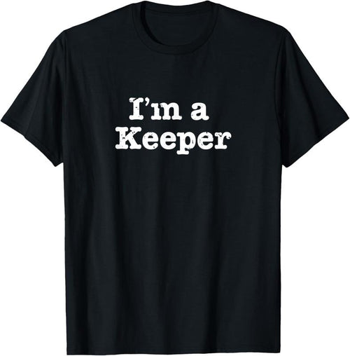 100% Cotton Funny Soccer I'm a Keeper Vintage Distressed T-Shirt Hoodie Sweatshirt | PrintMintTees.com