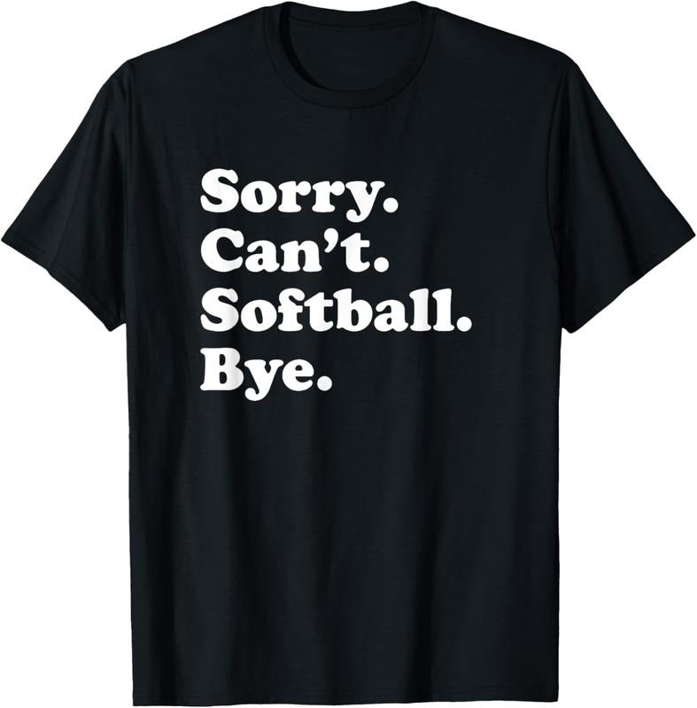 100% Cotton Funny Softball Gift for Men Women Boys or Girls T-Shirt Hoodie, Sweatshirt | PrintMintTees.com