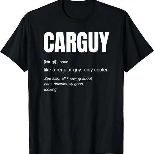 100% Cotton Funny T-shirt Gift Car Guy Definition Hoodie Sweatshirt | PrintMintTees.com