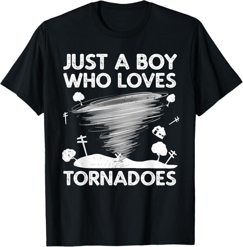 100% Cotton Funny Tornado Art For Men Boys Weather Storm Tornado Chaser T-Shirt Hoodie Sweatshirt | PrintMintTees.com