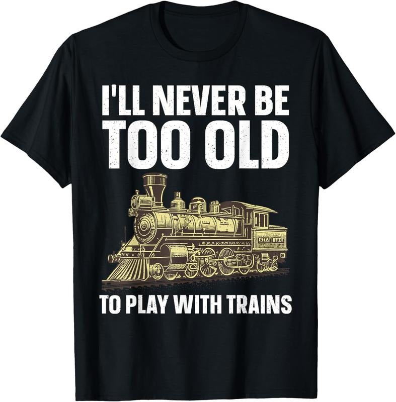 100% Cotton Funny Train Art For Men Women Railroad Model Train Lover T-Shirt Hoodie, Sweatshirt | PrintMintTees.com