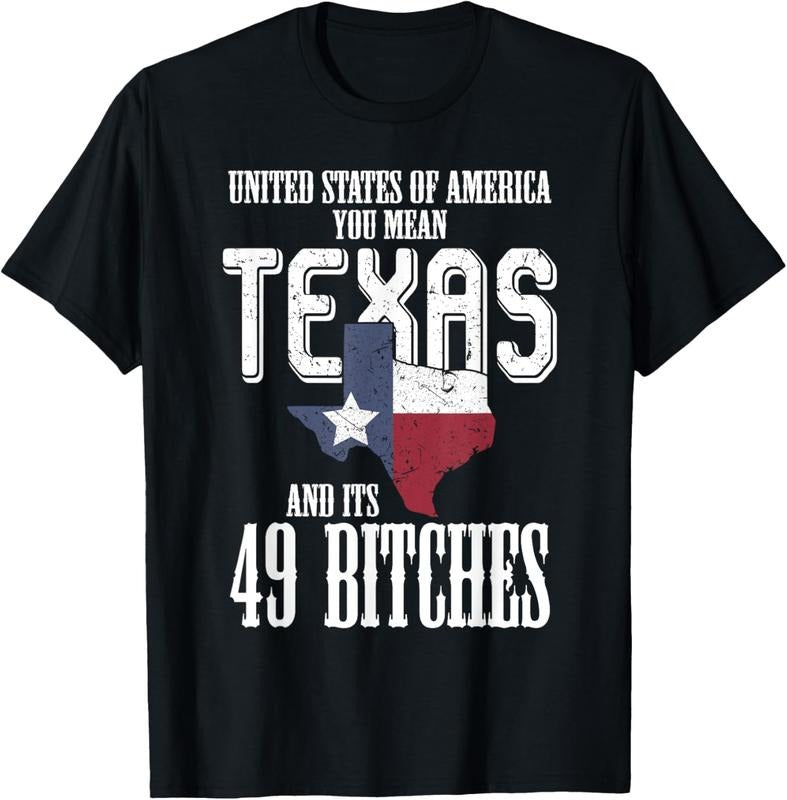 100% Cotton Funny USA Flag United States America Texas Shirt Hoodie Sweatshirt