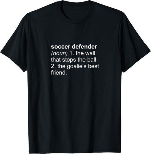 100% Cotton Funny Word Definition Soccer defense Vocabulary Word T-Shirt Hoodie Sweatshirt | PrintMintTees.com