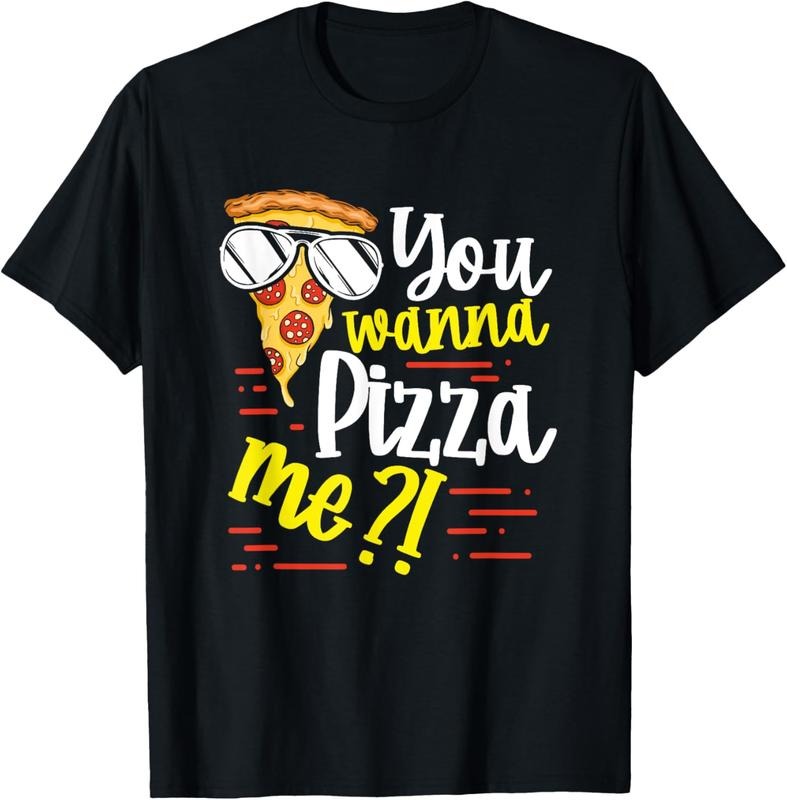 100% Cotton Funny You Wanna Pizza Me Food Pun Lover T-Shirts, Hoodie, Sweatshirt