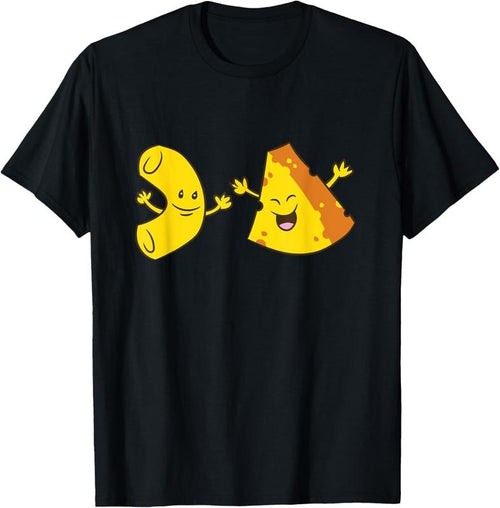 100% Cotton Funny macaroni And Cheese Partner macaroni N Cheese Food Lover T-Shirt Hoodie Sweatshirt | PrintMintTees.com