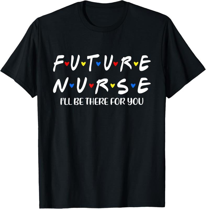 100% Cotton Future Nurse Funny Nursing Student Nurse School In Progress T-Shirt Hoodie Sweatshirt | PrintMintTees.com