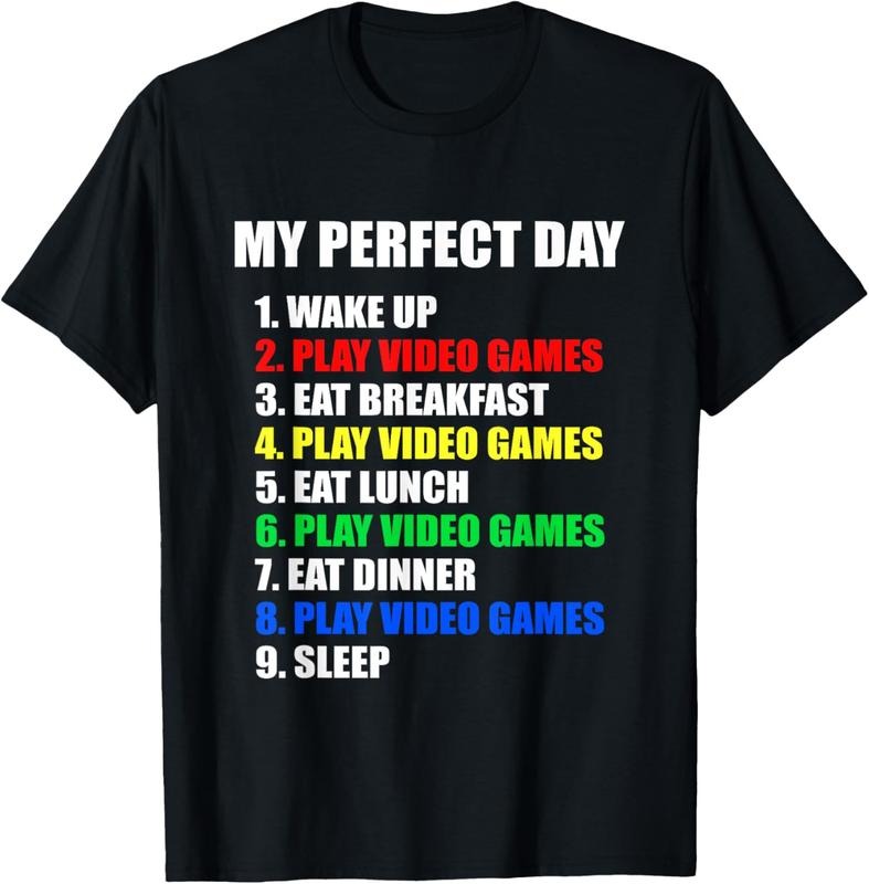 100% Cotton GIFT IDEA: The Perfect Gaming Day Suprise for Gamers T-Shirt Hoodie Sweatshirt | PrintMintTees.com