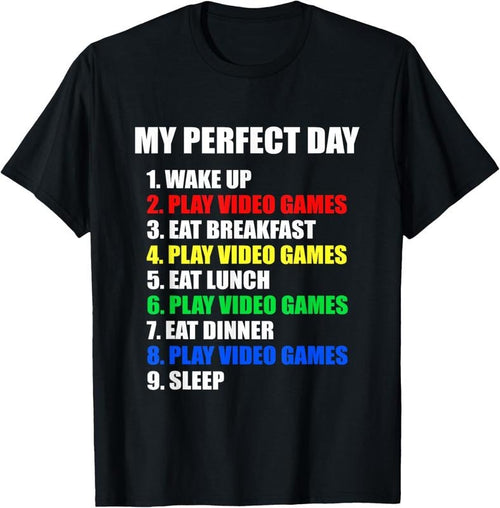 100% Cotton GIFT IDEA: The Perfect Gaming Day Suprise for Gamers T-Shirt Hoodie Sweatshirt | PrintMintTees.com