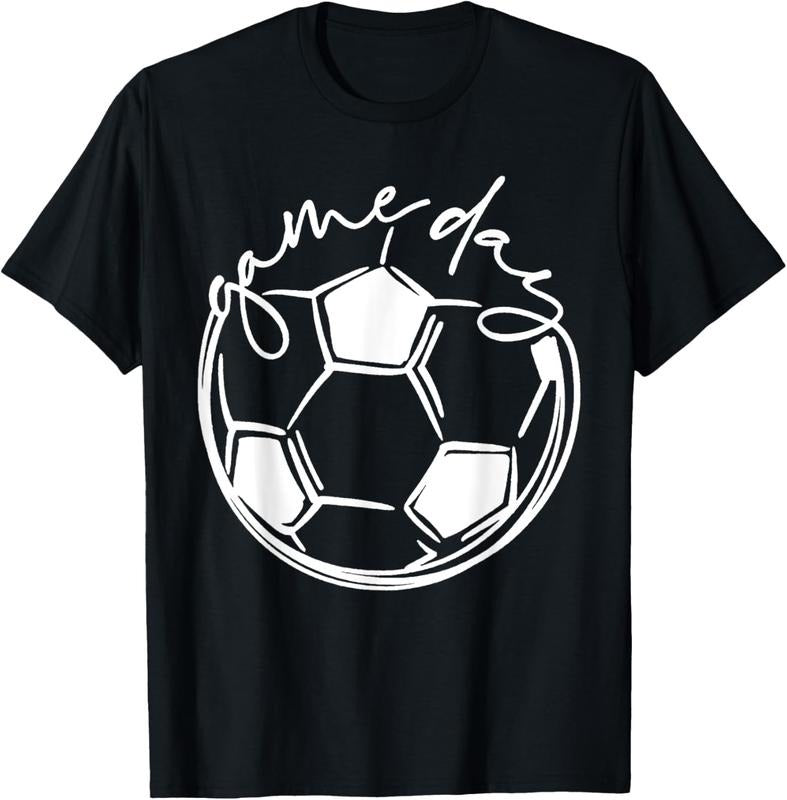 100% Cotton Game Day Shirt, Sports Parent Shirt, Soccer Mom Shirt T-Shirt Hoodie, Sweatshirt | PrintMintTees.com