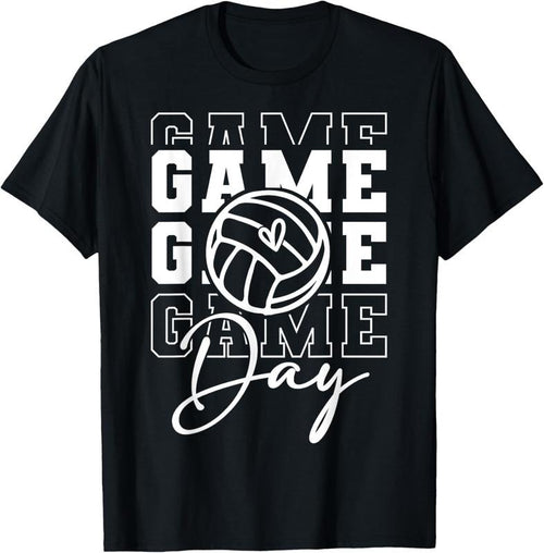 100% Cotton Game Day Volleyball T-Shirt Hoodie, Sweatshirt | PrintMintTees.com