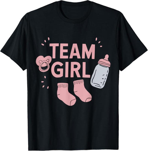 100% Cotton Gender Reveal Party Team Girl T-Shirtstyle{n002}2 T-Shirts, Hoodie, Sweatshirt | PrintMintTees.com