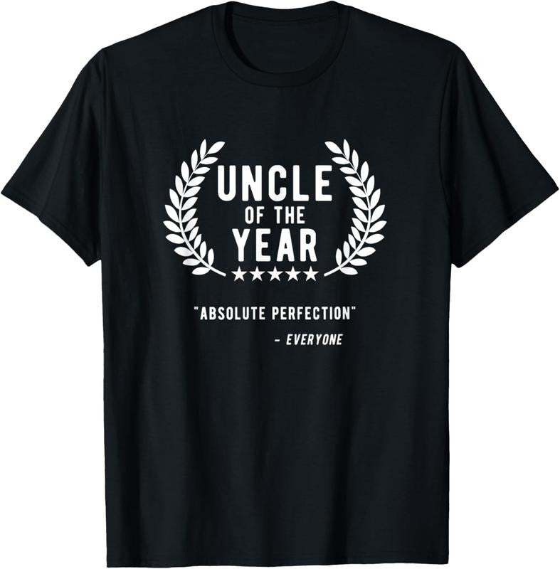 100% Cotton Gifts For Uncle From Niece Nephew, Funny Uncle Of The Year T-Shirt Hoodie Sweatshirt | PrintMintTees.com