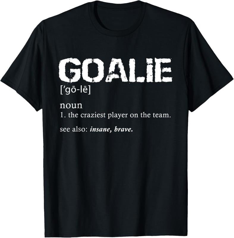 100% Cotton Goalie Definition Soccer Goalie T-Shirt Hoodie Sweatshirt | PrintMintTees.com