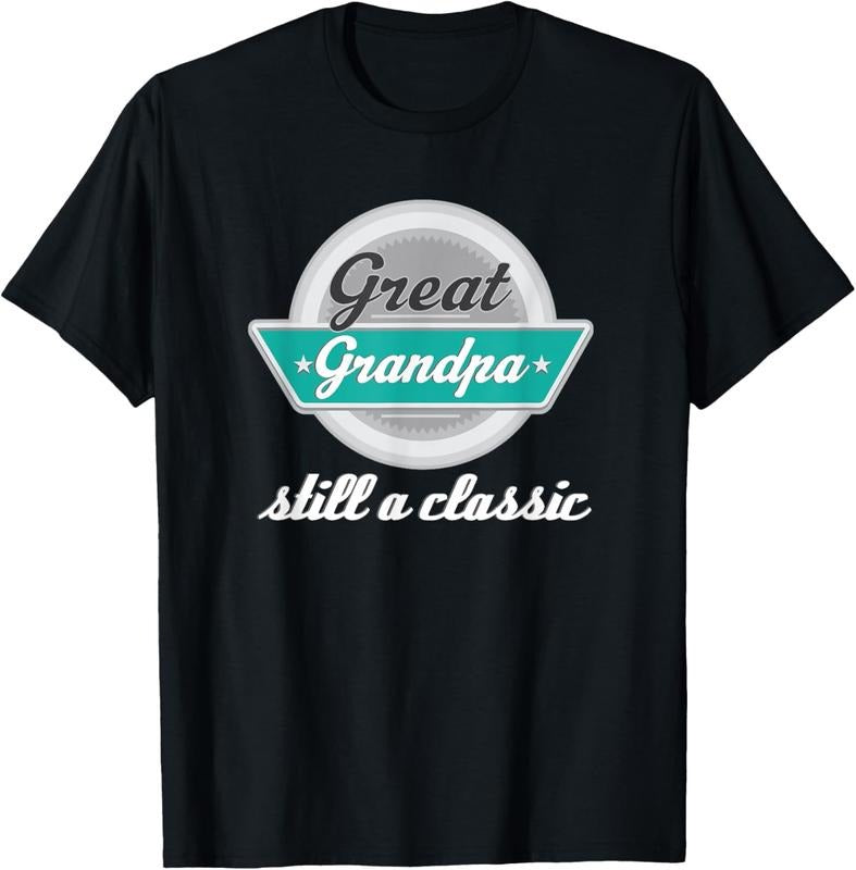 100% Cotton Great Grandpa Gifts Funny Fathers Day Vintage T-shirt T-Shirt Hoodie Sweatshirt | PrintMintTees.com