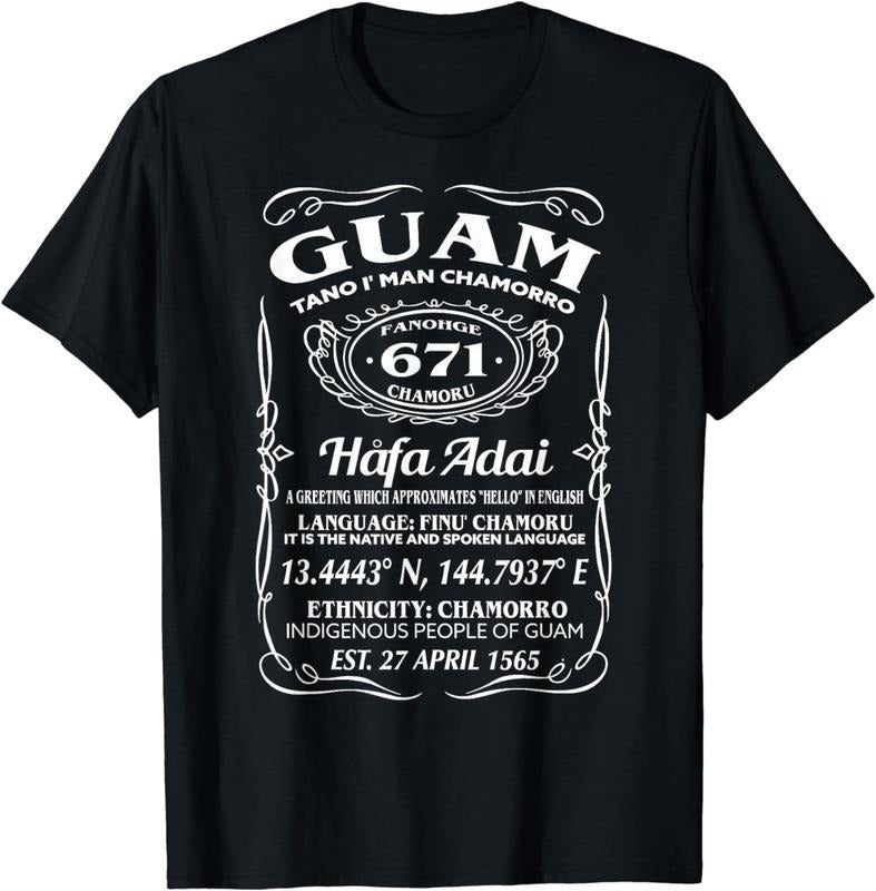 [100% Cotton]Guam Facts Shirt Guam T shirt 671 Tee Hoodie Sweatshirt | PrintMintTees.com