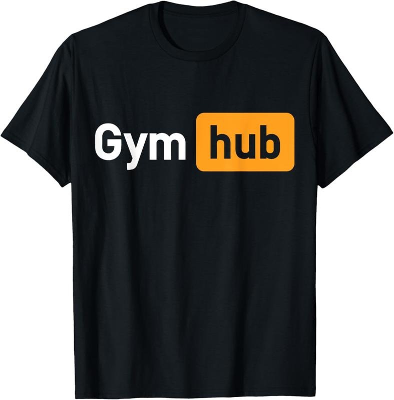 100% Cotton Gym Hub Funny Cute Novelty Workout Gym Fitness Shirt Hoodie Sweatshirt