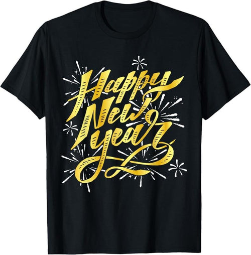100% Cotton Happy New Year 2025 Men Women   New Years Eve T-Shirt Hoodie, Sweatshirt | PrintMintTees.com